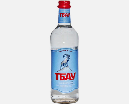 Минеральная вода Тбау, 0,5л ст/бут